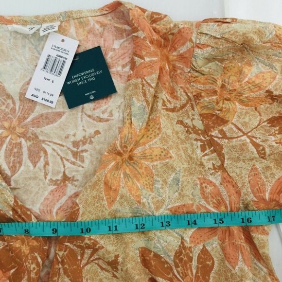 Roxy BNWT Slow Down Time Again Maxi Wrap Dress Women's Size Small RRP $109.99 - Picture 9 of 10